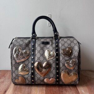 Gucci CANVAS Vintage Boston Joy Brown